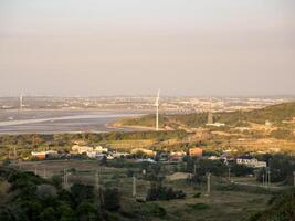 Wind Turbines Farm in Taiwan. photo