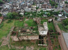 Aerial view of historical Fort at Sheikhupura photo