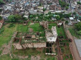 Aerial view of historical Fort at Sheikhupura photo