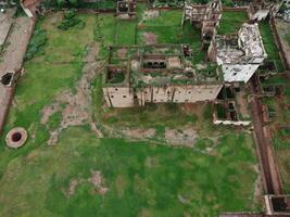 Aerial view of historical Fort at Sheikhupura photo