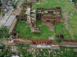 Aerial view of historical Fort at Sheikhupura photo