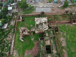 Aerial view of historical Fort at Sheikhupura photo