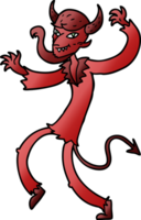 cartoon dancing devil png