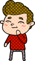 happy cartoon man png