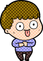 cartoon dumb kid png