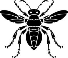 Bee - High Quality Vector Logo - Vector illustration ideal for T-shirt graphic