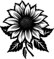 Flower - High Quality Vector Logo - Vector illustration ideal for T-shirt graphic