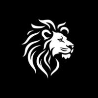 Lion, Minimalist and Simple Silhouette - Vector illustration