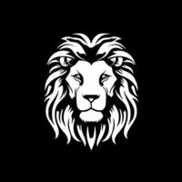 Lion - Minimalist and Flat Logo - Vector illustration