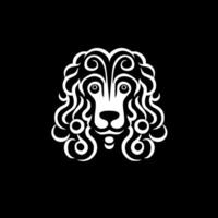 Poodle - Minimalist and Flat Logo - Vector illustration