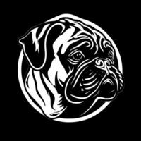 Pug - High Quality Vector Logo - Vector illustration ideal for T-shirt graphic