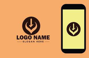 Checkmark logo icon vector art graphics for business brand app icon check mark right symbol tick ok correct logo template