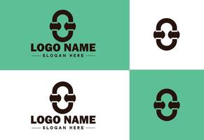 Chain icon logo vector art graphics for business brand app icon Chain logo template