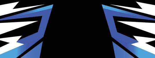 Abstract background separated with spikes line pattern vector