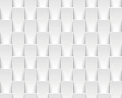 White tile geometric seamless pattern. vector