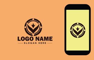 Checkmark logo icon vector art graphics for business brand app icon check mark right symbol tick ok correct logo template