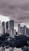 Timelapse video från de horisont i tatuape, i vertikal läge. sao paulo Brasilien.