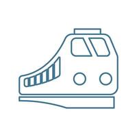 Public transportation icon design vector