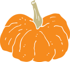 flat color style cartoon squash png