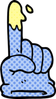 cartoon doodle rubber glove png