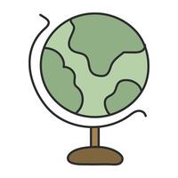 Modern design icon of geography vector