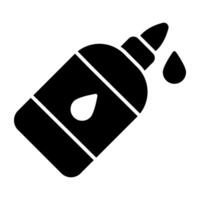 A perfect design icon of glue bottle vector