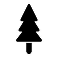 Modern design icon of conifer tree vector