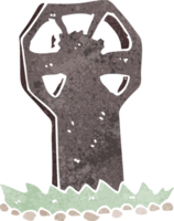 cartoon spooky grave png