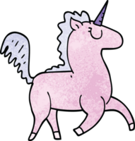 cartoon doodle unicorn png