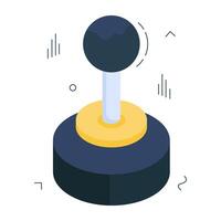 icono de diseño moderno de joystick vector