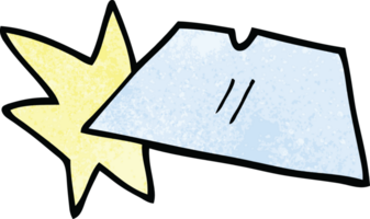 cartoon doodle shiny razorblades png