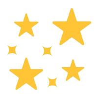 A perfect design icon of shining stars vector