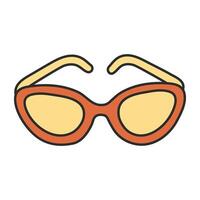 Premium design icon of glasses vector