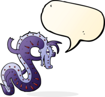 saxon dragon cartoon with speech bubble png