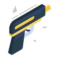 prima descargar icono de pistola vector