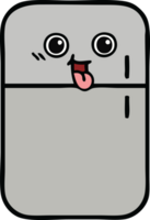 cute cartoon of a fridge  zer png