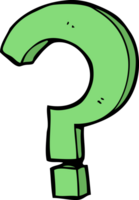 cartoon question mark png