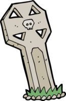 cartoon spooky grave png