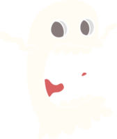 fantasma spettrale di doodle del fumetto png