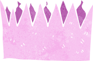 couronne de papier de dessin animé png