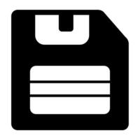 Floppy disk icon, editable vector