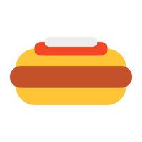 A unique design icon of cheeseburger vector