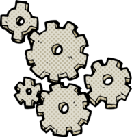 cartoon cogs and gears png