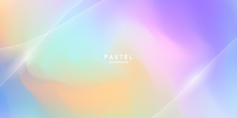 soft pastel abstract background vector illustration