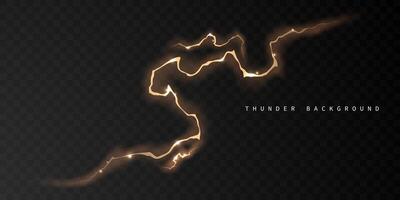 lightning light effect background realistic flash with lightning electric explosion vector illustration