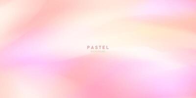 soft pastel abstract background vector illustration