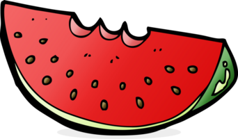 cartoon watermelon slice png