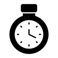 A modern design icon of stopwatch vector