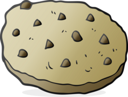 hand drawn cartoon cookie png