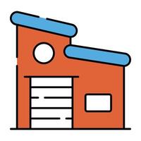 A perfect design icon of storeroom vector